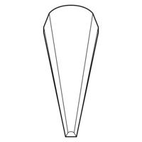 Knipex 92 21 05 Precisiepincet 1 stuks Spits, fijn, extra dünn 70 mm - thumbnail