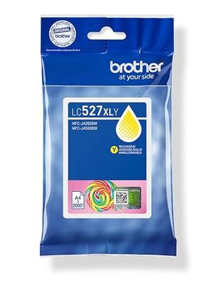 Brother LC527XLY inktcartridge 1 stuk(s) Origineel Hoog (XL) rendement Geel Brother LC527XLY inktcartridge 1 stuk(s) Origineel Hoog (XL) rendement Geel