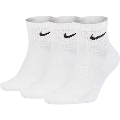 Nike SX7667 Everyday Cushion Ankle Socks 3-Pack - Wit - 34-38 Nike SX7667 Everyday Cushion Ankle Socks 3-Pack - Wit - 34-38