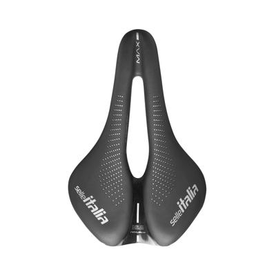 Selle Italia Max Novus Boost Evo TI 316 Gel Superflow Zadel - Zwart Selle Italia Max Novus Boost Evo TI 316 Gel Superflow Zadel - Zwart