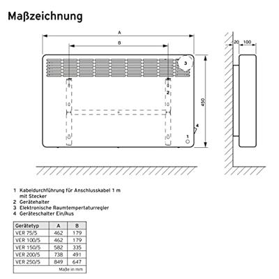 Vaillant 10023958 Verwarming Wit - thumbnail
