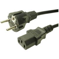 Cliff FCR72038 Stroom Netkabel Zwart 2.5 m - thumbnail