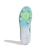 adidas F50 Sparkfusion League Gras / Kunstgras Voetbalschoenen (MG) Dames Lichtblauw Donkerblauw Neongeel - thumbnail