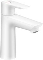 Hansgrohe Wastafelmengkraan Talis E 110 Eengreeps CoolStart met Trekwaste Mat Wit - thumbnail