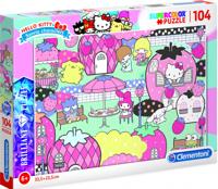 Clementoni legpuzzel Hello Kitty Sanrio junior 104 stukjes - thumbnail