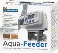 Superfish Aqua Feeder Wit: Programmeerbare Voederautomaat voor Vijvervissen - 4 Voertijden - thumbnail