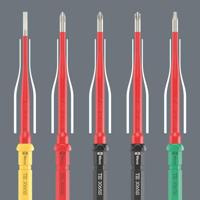 Wera Kraftform Kompakt VDE 3060 iS 0,6x3,5x157mm TIE SB Elektronica Plat Verwisselbare kling 3.5 mm - thumbnail