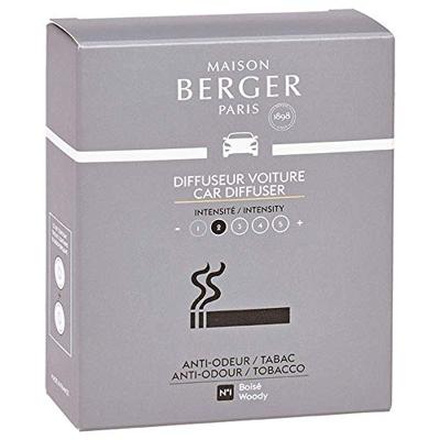 Maison Berger Paris navulling autoparfum anti-odour tobacco woody 2 stuks