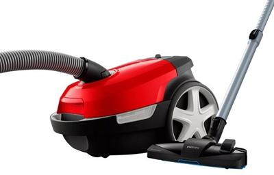 Philips XD3140/09 3000 Series Performer Compact Stofzuiger 900W Rood/Zwart