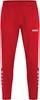 JAKO 6523K Vrijetijdsbroek Power Kids - Rood/Wit - 164