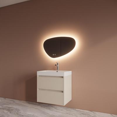 Badmeubelset BWS Riga Met Lako Wastafel Wit 60 cm Kasjmier Boss & Wessing