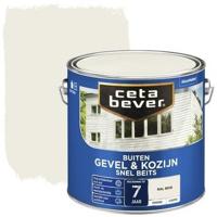 Cetabever Gevel en Kozijn Snel Beits Dekkend Zijdemat - RAL 9010 - thumbnail