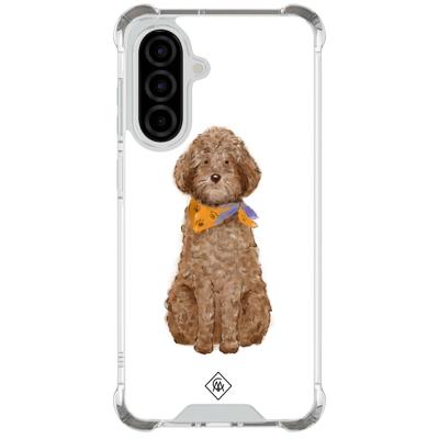 Samsung Galaxy A57 shockproof hoesje - Labradoodle Samsung Galaxy A57 shockproof hoesje - Labradoodle