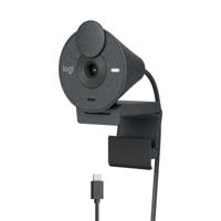 Logitech BRIO 300 Full HD-webcam 1920 x 1080 Pixel Klemhouder - thumbnail
