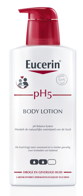 Eucerin pH5 Bodylotion Droge en Gevoelige Huid Pompfles 400ml