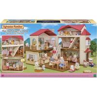 Miniatuurbeeldjes - SYLVANIAN FAMILIES - 5708 - Het grote verlichte huis en zijn geheime kamer - thumbnail