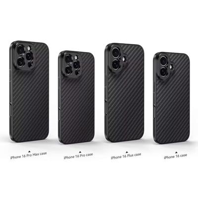 MOJOGEAR 17mm lens case voor iPhone 16 Pro Max - Carbon