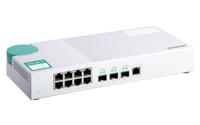 QNAP QSW-308-1C netwerk-switch Unmanaged Gigabit Ethernet (10/100/1000) Wit - thumbnail