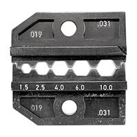 Rennsteig Werkzeuge 624 031 3 0 Krimpinzetstuk Ongeïsoleerde kabelschoenen, Ongeïsoleerde connectoren 1.5 tot 10 mm² Geschikt voor merk Rennsteig Werkzeuge PEW - thumbnail