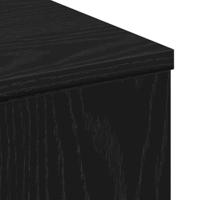 Salontafel Zwart eiken 90 x 67 x 33 cm Bewerkt hout - thumbnail