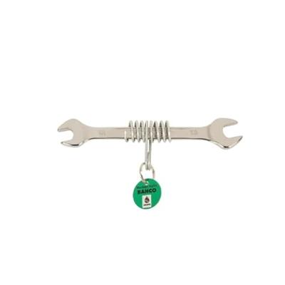 Bahco Steeksleutel | met veiligheidsveer | verchroomd | lengte 138 mm | 8 mm x 9 mm - TAH6M-8-9 Bahco Steeksleutel | met veiligheidsveer | verchroomd | lengte 138 mm | 8 mm x 9 mm - TAH6M-8-9