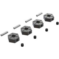 Arrma - Metal Wheel Hex Set (4) (AR310816) - thumbnail