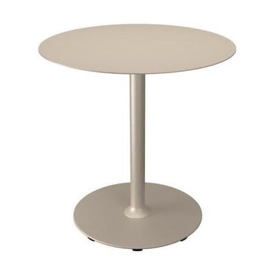 Houe Pico tuintafel Ø74 cm Beige rond onderstel