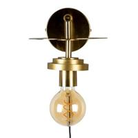 Dutchbone Wandlamp 'Aden' kleur Brass - thumbnail
