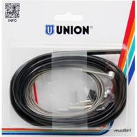 Union Kabelset rem 2.25m rvs zwart - thumbnail