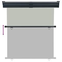 Balkonscherm 175x250 cm grijs - thumbnail