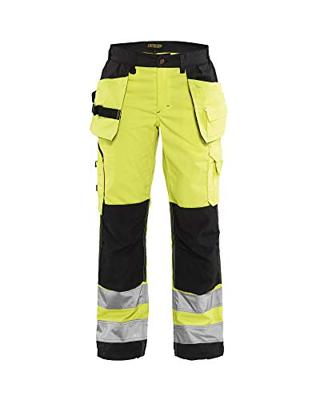 Blåkläder Dames werkbroek High-Vis met spijkerzakken 71561811 | High-Vis Geel/Zwart | Maat 36 - 7330509502655 Blåkläder Dames werkbroek High-Vis met spijkerzakken 71561811 | High-Vis Geel/Zwart | Maat 36 - 7330509502655