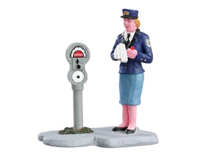Lemax meter maid kerstdorp figuur type 2 Caddington Village 2017