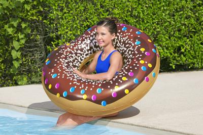 Bestway Opblaasbare Donut Kleur Assorti D107 cm +12 Jaar Strand en Zwembad 36118 - thumbnail