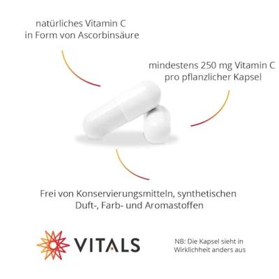 Vitamine C 250 MG - 60 capsules