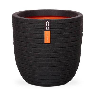 Capi Nature Row NL 35x34cm bloempot zwart