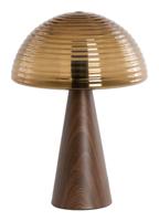 Light & Living Tafellamp 'Mueda' 43cm, kleur Bruin - thumbnail