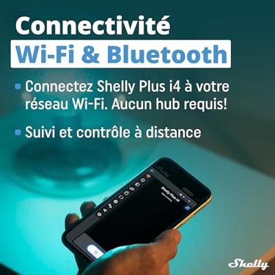 Shelly Plus i4 DC relais Shelly Plus i4 DC relais