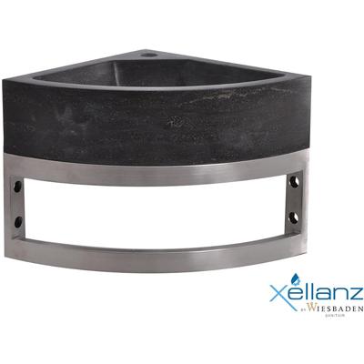 Xellanz RVS Hoekfontein Frame 300x150mm - Modern en Duurzaam