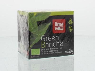 Green bancha thee builtjes bio 10 Zakjes Green bancha thee builtjes bio 10 Zakjes