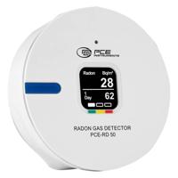PCE Instruments PCE-RD 50 Radonmeter 0 - 9999 Bq/m³ Met datalogger Kalibratie Fabrieksstandaard (zonder certificaat) - thumbnail
