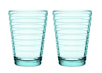 IITTALA - Aino Aalto - Glas 0,33l watergroen set/2
