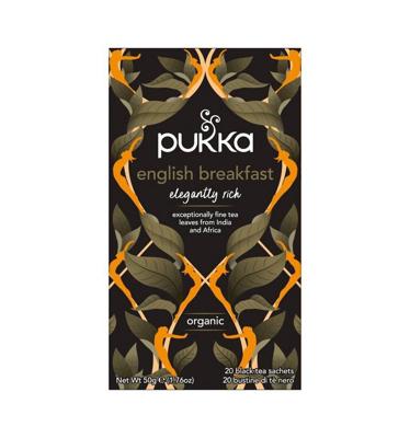 Thee pukka english breakfast 20 zakjes