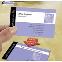 Avery-Zweckform C32015-10 Bedrukbare visitekaarten, gladde kant 85 x 54 mm Wit 80 stuk(s) Papierformaat: DIN A4 - thumbnail