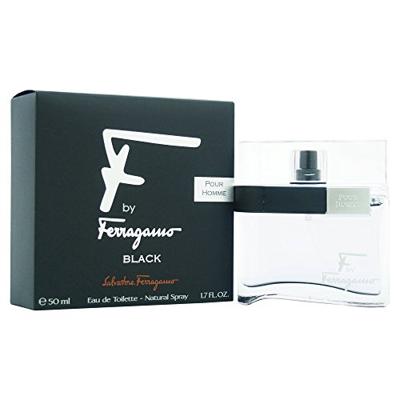 Ferragamo - S. Ferragamo F By Ferragamo Black 50 ml Eau de toilette Heren