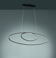 Trio Hanglamp Avus - Metaal - Zwart Mat - thumbnail