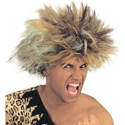 Holbewoner wild man Pruik