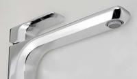 Wastafelmengkraan Sapho Spy 1-hendel Recht Hoog 29.8 cm Chroom Sapho - thumbnail