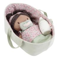 Little Dutch babypop Evi in mandje - 25 cm - thumbnail