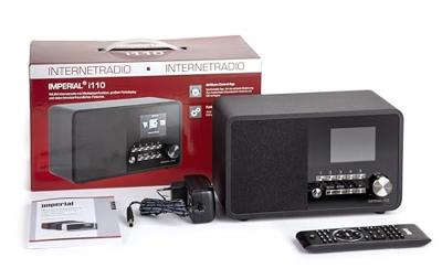 Imperial i110 Internetradio Internet USB, Internetradio Zwart Imperial i110 Internetradio Internet USB, Internetradio Zwart