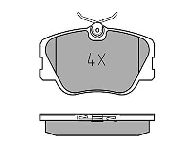 Remblokkenset, schijfrem 0252094119